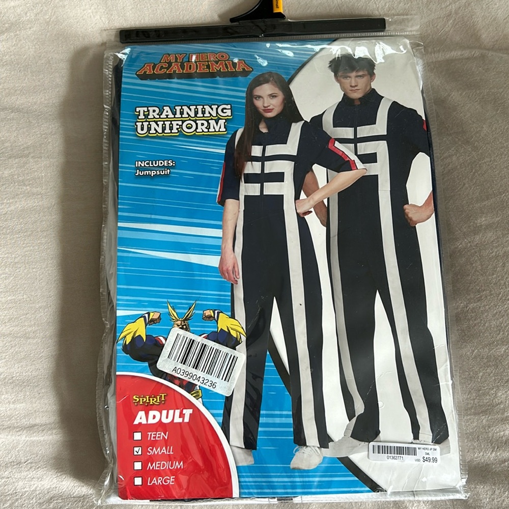 NWT Adult Small My Hero Academia Cosplay Tracksuit